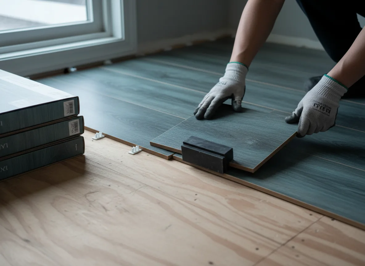 Luxury Vinyl Plank Installation company in Sandstone, MN
